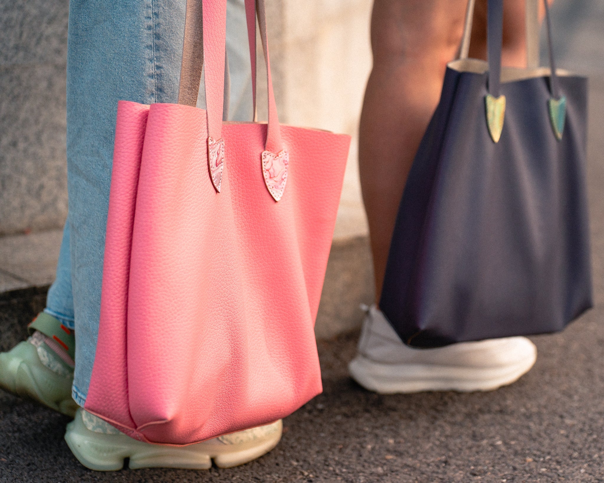 The Studio Tote — Pink Aura - Handcrafted Goods Studio