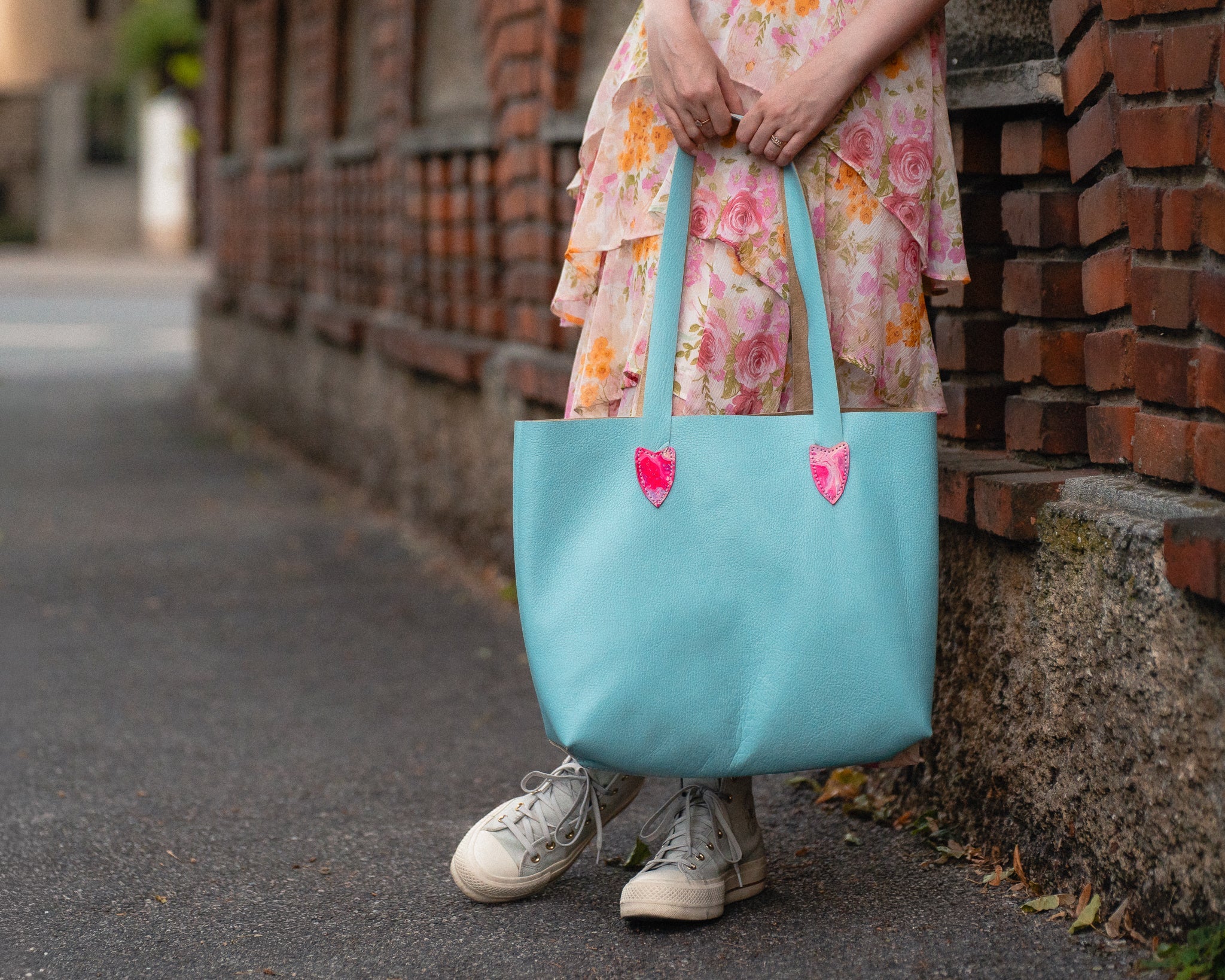 The Studio Tote — Soft Horizon - Handcrafted Goods Studio